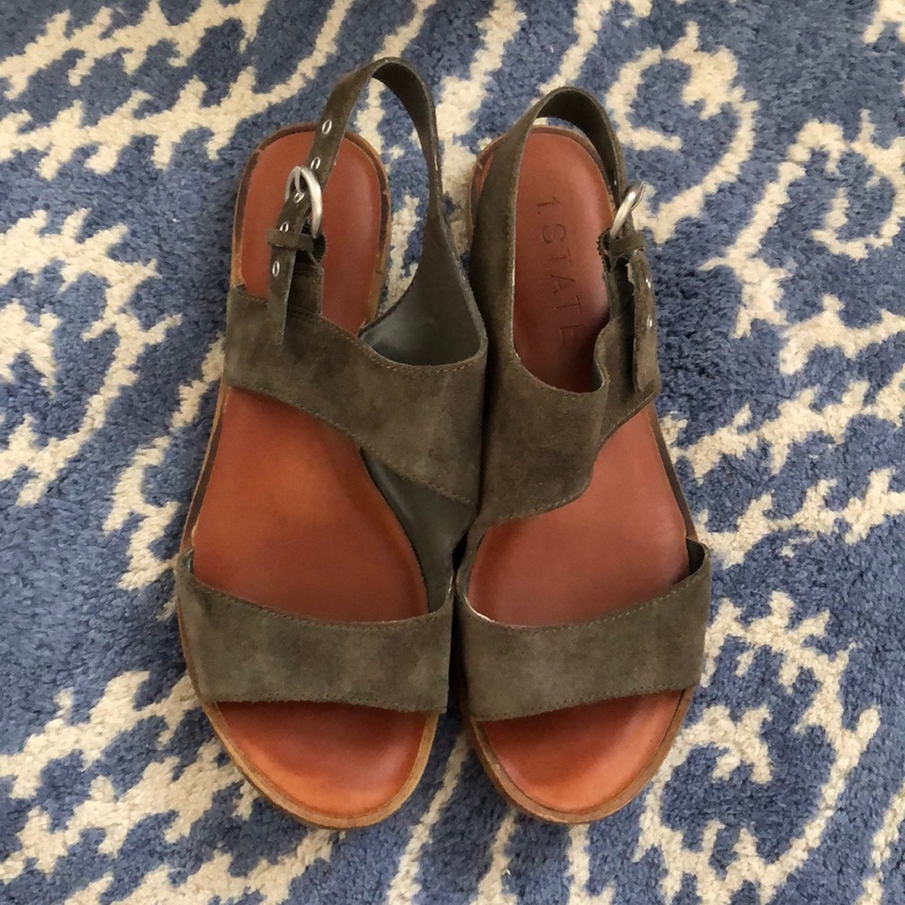 1. STATE Calen Suede Strappy Sandals